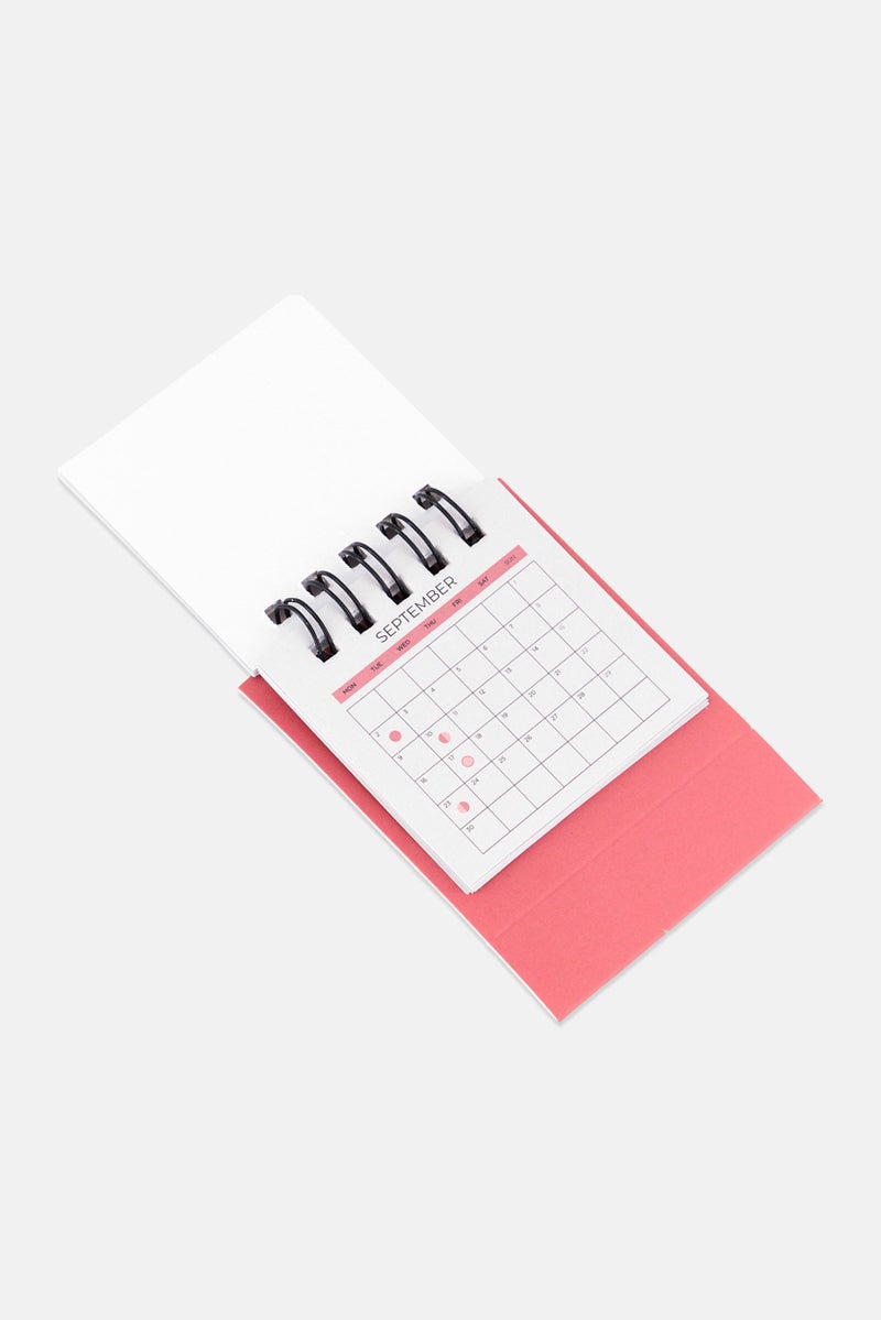 Muy Mucho 14 Sheets Mini Calendar, Blush - Image 3